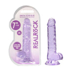 Realrock 7 Inch Realistic Dildo With Balls – Suction Cup 17.8 cm Dildo > Dildos > Realistic Dildos