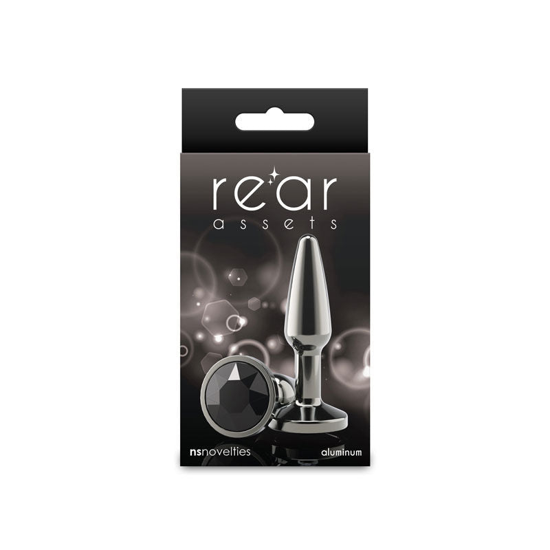 Rear Assets Tapered Small (Gunmetal Black) – Lightweight Butt Plug Butt Plugs