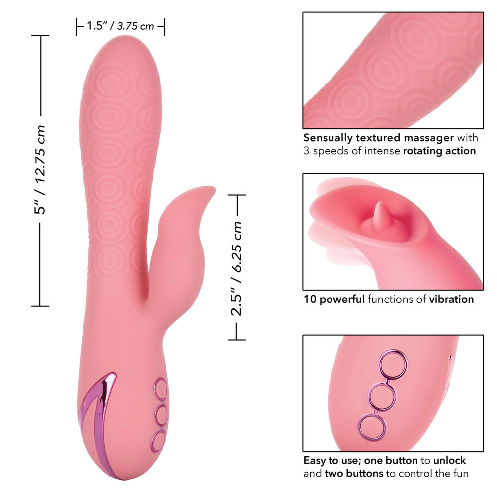 Pasadena Player Rechargeable 5 Inch Silicone Clit Vibrator > Vibrators > Ladies > Rabbit