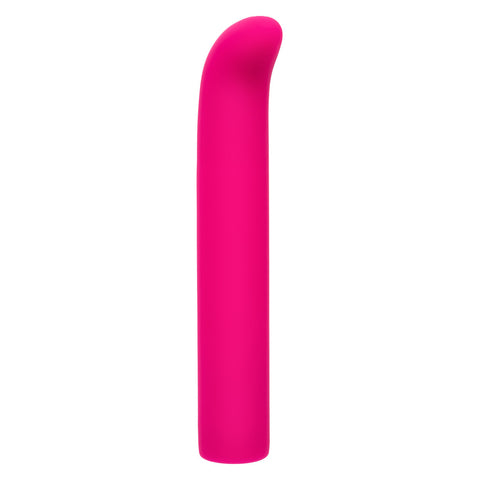 Rechargeable Pink Liquid Silicone G-Spot Massager with 10 Speeds Vibrators - G Spot
