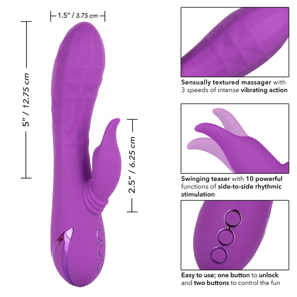 Valley Vamp Rechargeable Silicone Clitoral Vibrator with Rhythm Function > Sex Toys For Ladies > G-Spot Vibrators
