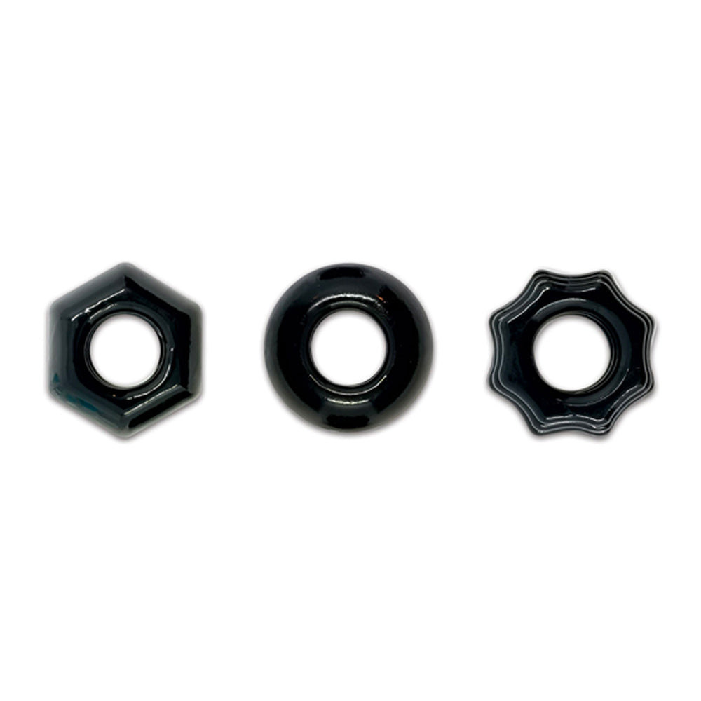 Renegade Chubbies – Stretchable Stackable Cock Rings > Cock Ring > Sets Main image