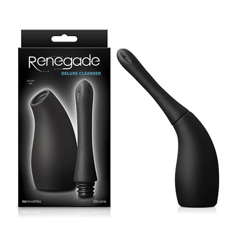 Renegade Deluxe Cleanser Douche - High Quality Body Safe Silicone Hygiene Tool Douches