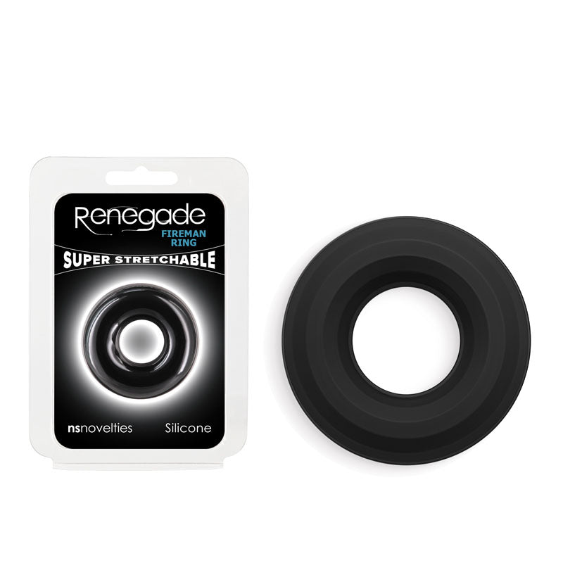 Renegade Fireman Ring - Small - Silicone Comfort Fit - Super Stretch > Cock Ring > Single Main image