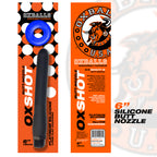 Oxshot Butt Nozzle 6in Shower Hose Black One Size > Essentials > Douches