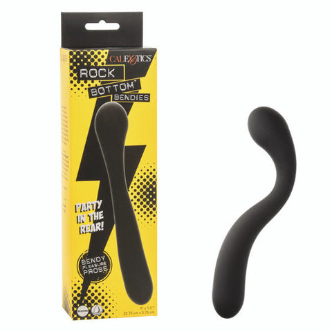 Rock Bottom Bendies Bendy Pleasure 9" Probe Anal Toy Black > Anal Range > Anal Probes