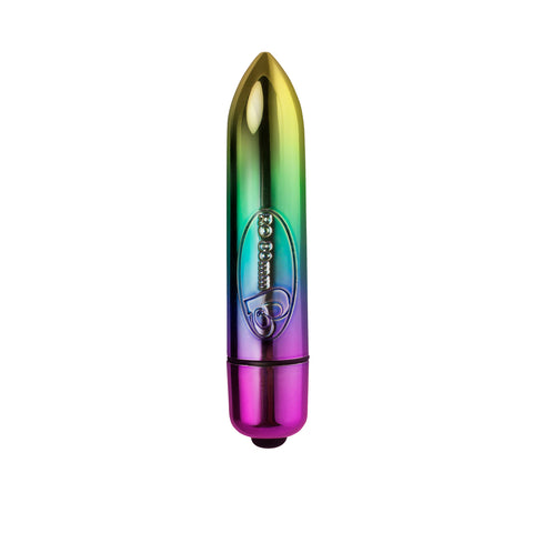 Rocks Off 80mm Rainbow Bullet Vibrator Default Title > Sex Toys For Ladies > Mini Vibrators
