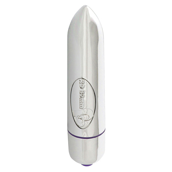 Rocks Off Ro80mm Bullet Vibrator Sleek Silver Petite > Sex Toys For Ladies > Mini Vibrators