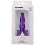 Groovy Silicone Anal Plug 4 Inch Berry > Anal Range > Butt Plugs