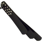 Rouge Garments Three Flap Paddle (Black) – Luxury Impact Toy Paddle > Bondage Gear > Paddles