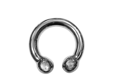 Rouge Horseshoe Cock Ring 50mm – Comfortable Fit Intimate Accessory > Cock Ring > Metal Main image