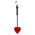 Rouge Mini Leather Spade Paddle in Red > Bondage Gear > Paddles