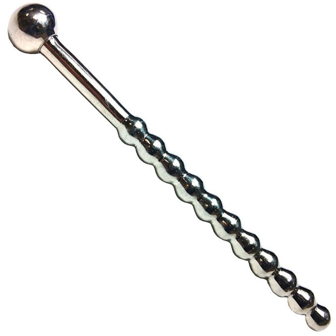 Rouge Stainless Steel Beaded Urethral Sound – Stainless Steel Urethral Sound > Sex Toys For Men > Sounding Rods
