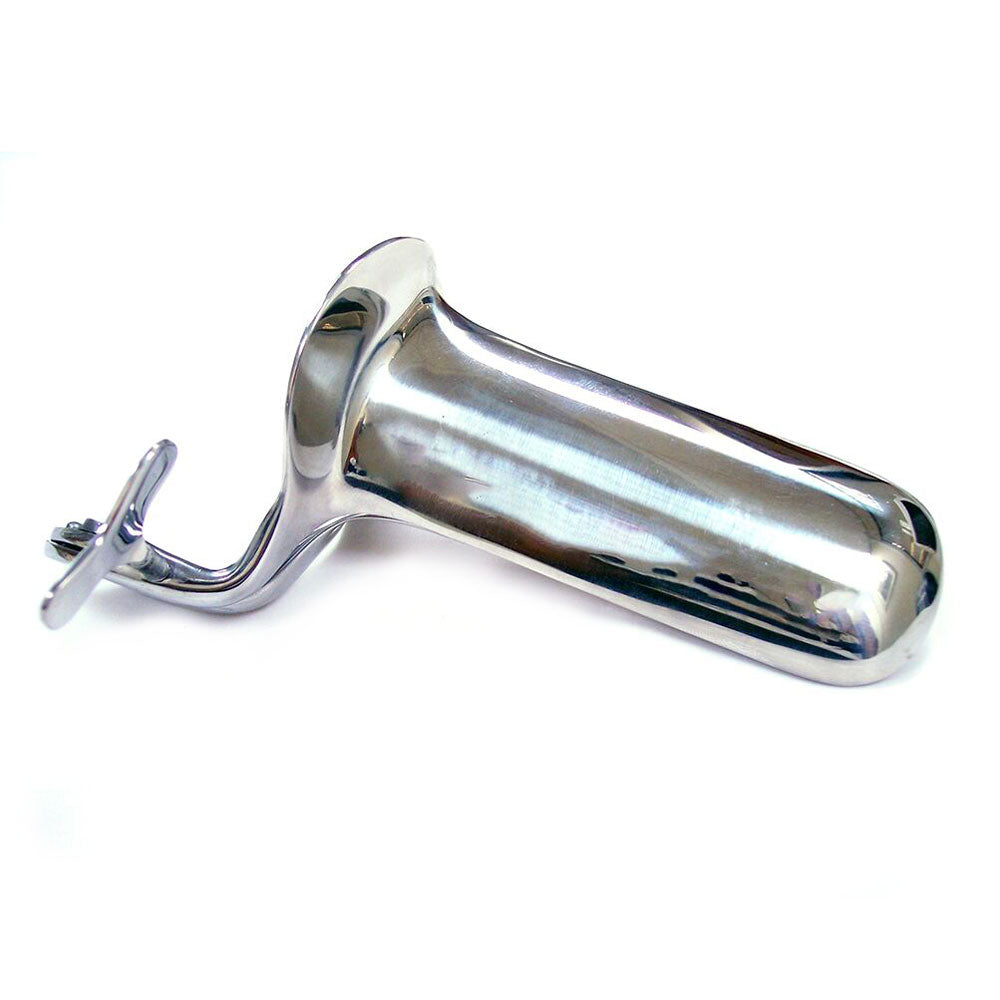 Rouge Stainless Steel Vaginal Speculum Large Mirror > Bondage Gear > Medical Instruments