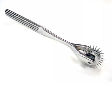 Rouge Triple Pin Wheel – Medical Sensory Stimulation Device Medical Themed