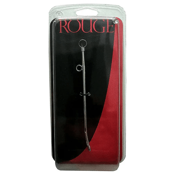 Rouge Stainless Steel Female Urethral Sound – Contoured Urethral Sound > Sex Toys For Men > Sounding Rods
