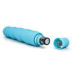 Luxe Anastasia Aqua 5.25 Inch Vibrating Silicone Toy > Vibrators > Standard Vibrators