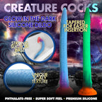 Creature Cocks Makara Glow-in-the-Dark Silicone Snake Dildo > Dildos > Fantasy