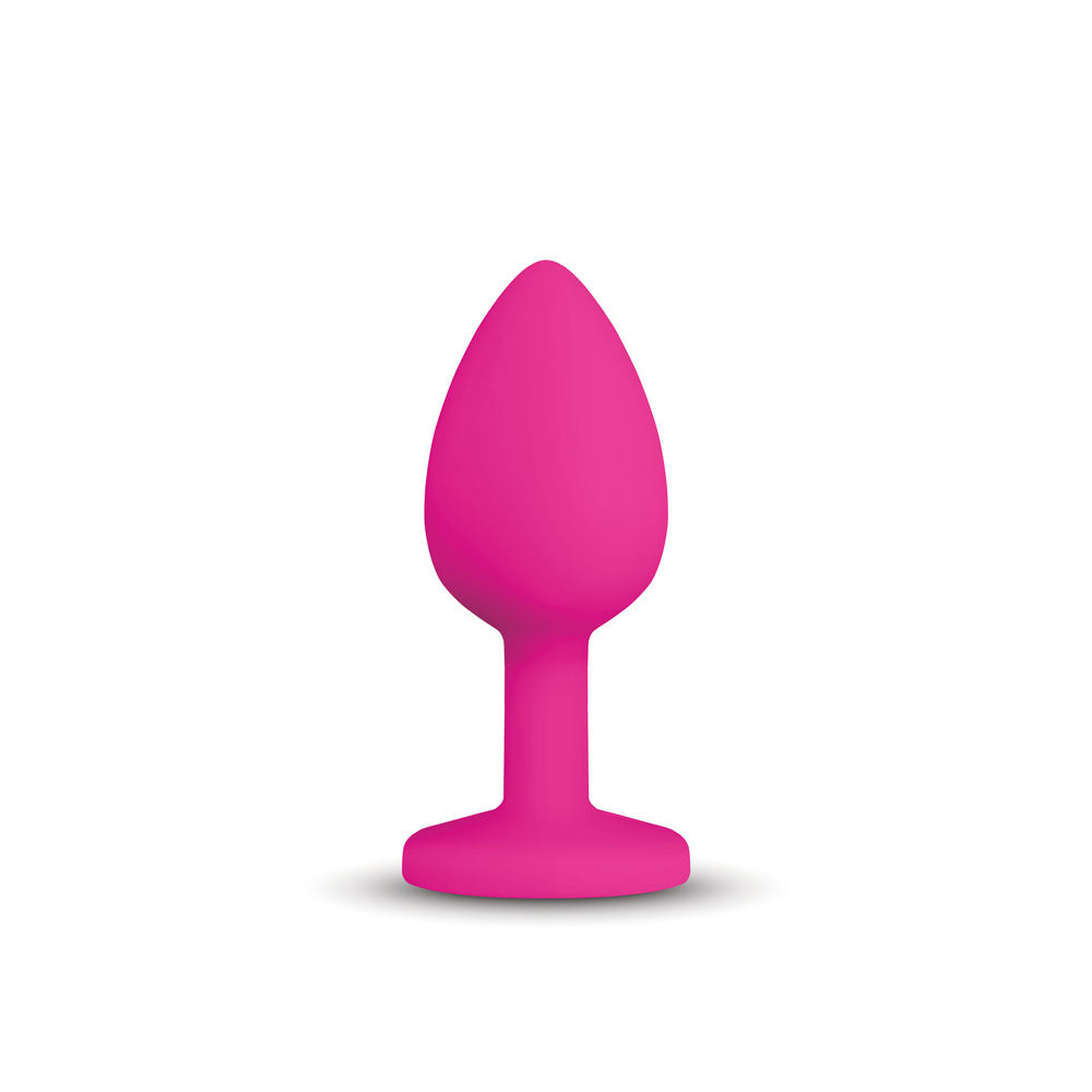 Gemma Silicone Jewel Butt Plug – Vibrant Tapered Butt Plug