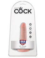 King Cock 5 Inch Handcrafted Realistic Silicone Dildo > Dildos > Slim Dildos