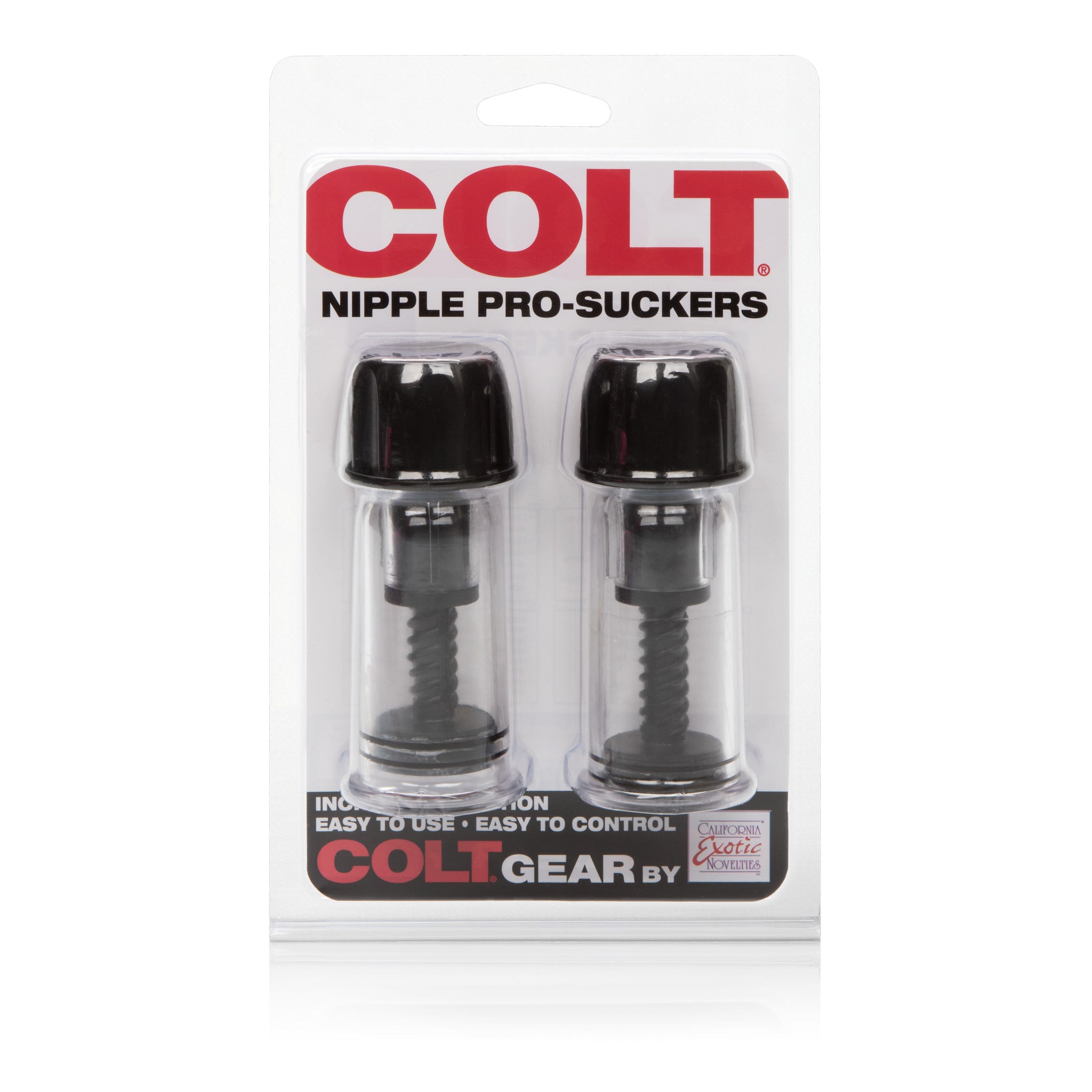 Colt Nipple Pro-Suckers – Adjustable Suction Vacuum Nipple Clamps > Sex Toys > Nipple Suckers