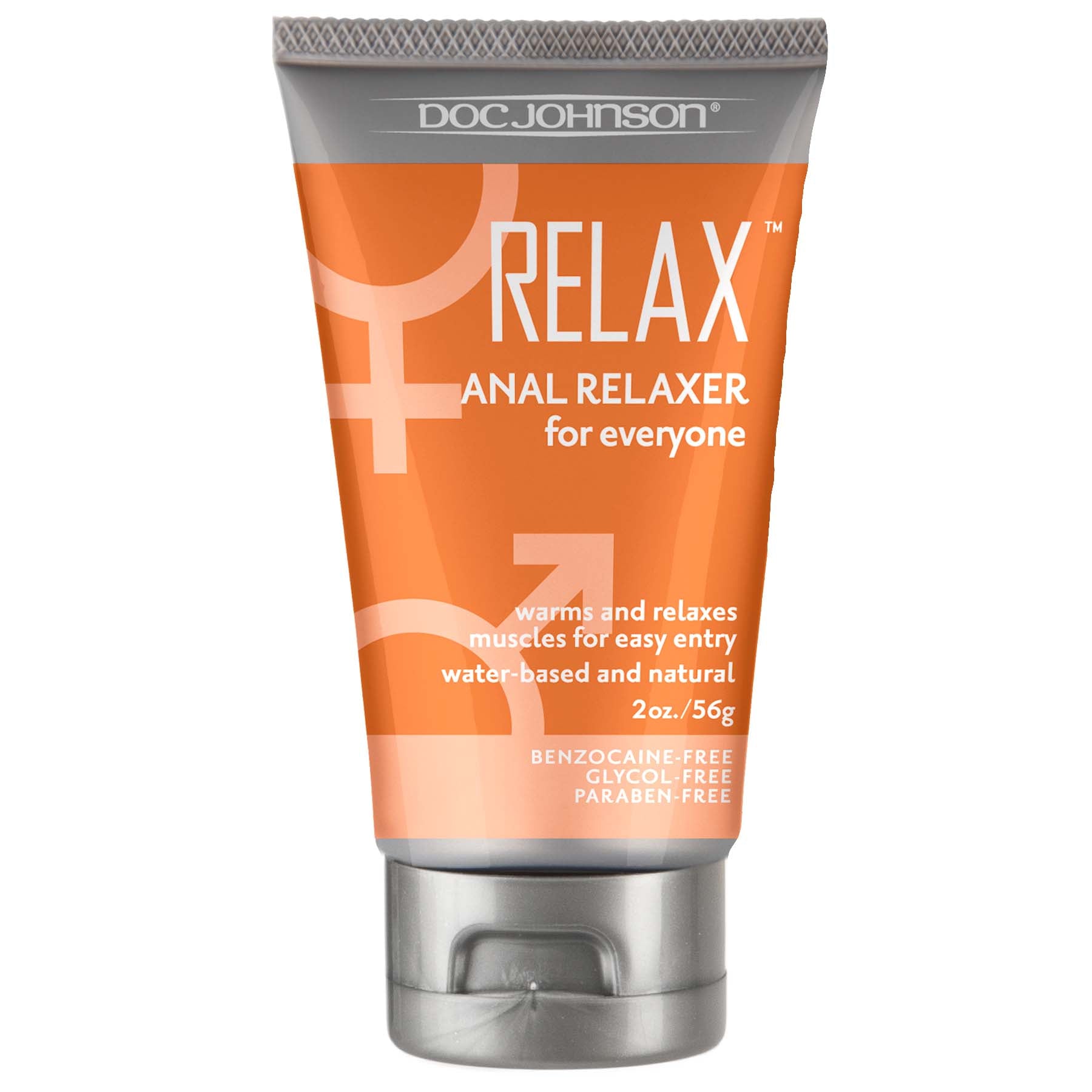 Doc Johnson Relax Anal Relaxer Water-Based Lubricant 2 Oz Muscle-Relaxing Formula > Lube > Anal