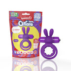 Screaming O 4B Ohare Grape – Wearable Double Ring Rabbit Vibrator with Deep Bass Vibrations > Cock Ring > Vibrating