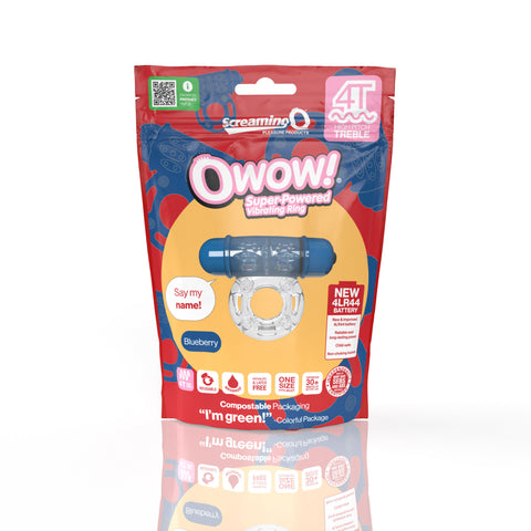 Owow 4T High Pitch Treble (Blueberry) > Cock Ring > Vibrating