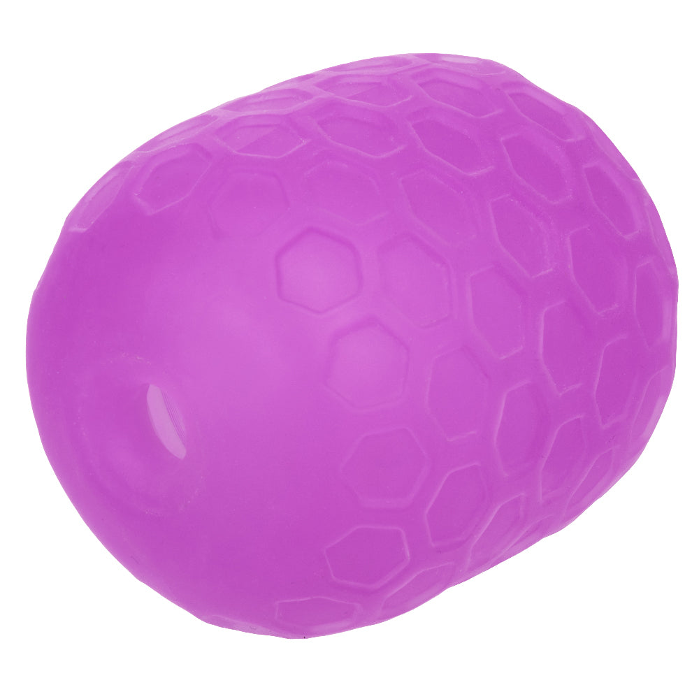 Pop Sock Textured Reversible Masturbator Purple Soft Tight Stretchy Sleeve > Sex Toys For Men > Masturbators Cup