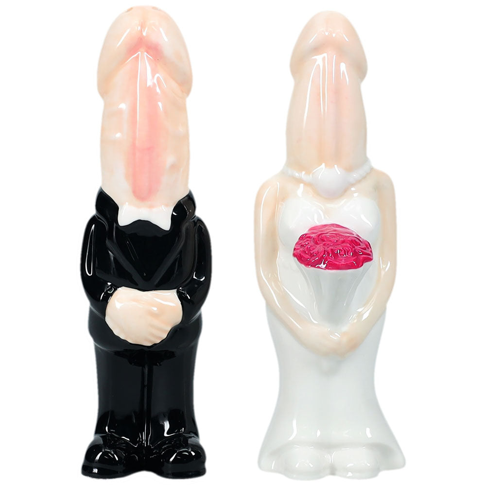 S-Line The Dickheads (Salt and Pepper) – Ceramic Salt and Pepper Shakers Secondary image