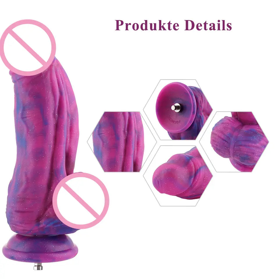 HiSmith 9.5 Inch Silicone Monster Dildo > Sex Toys > Sex Machines > Attachments
