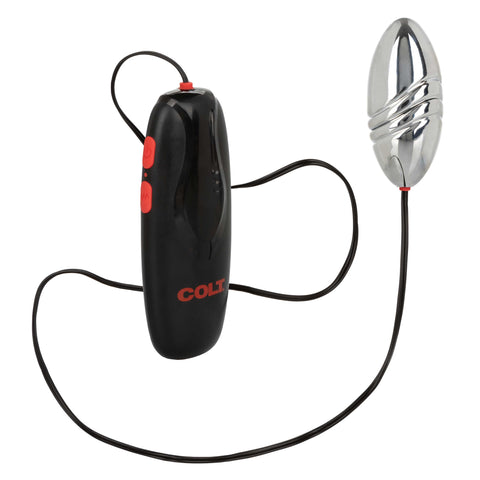 Colt Rechargeable Turbo Bullet Silver with 10 Functions and USB Charging BULLETS