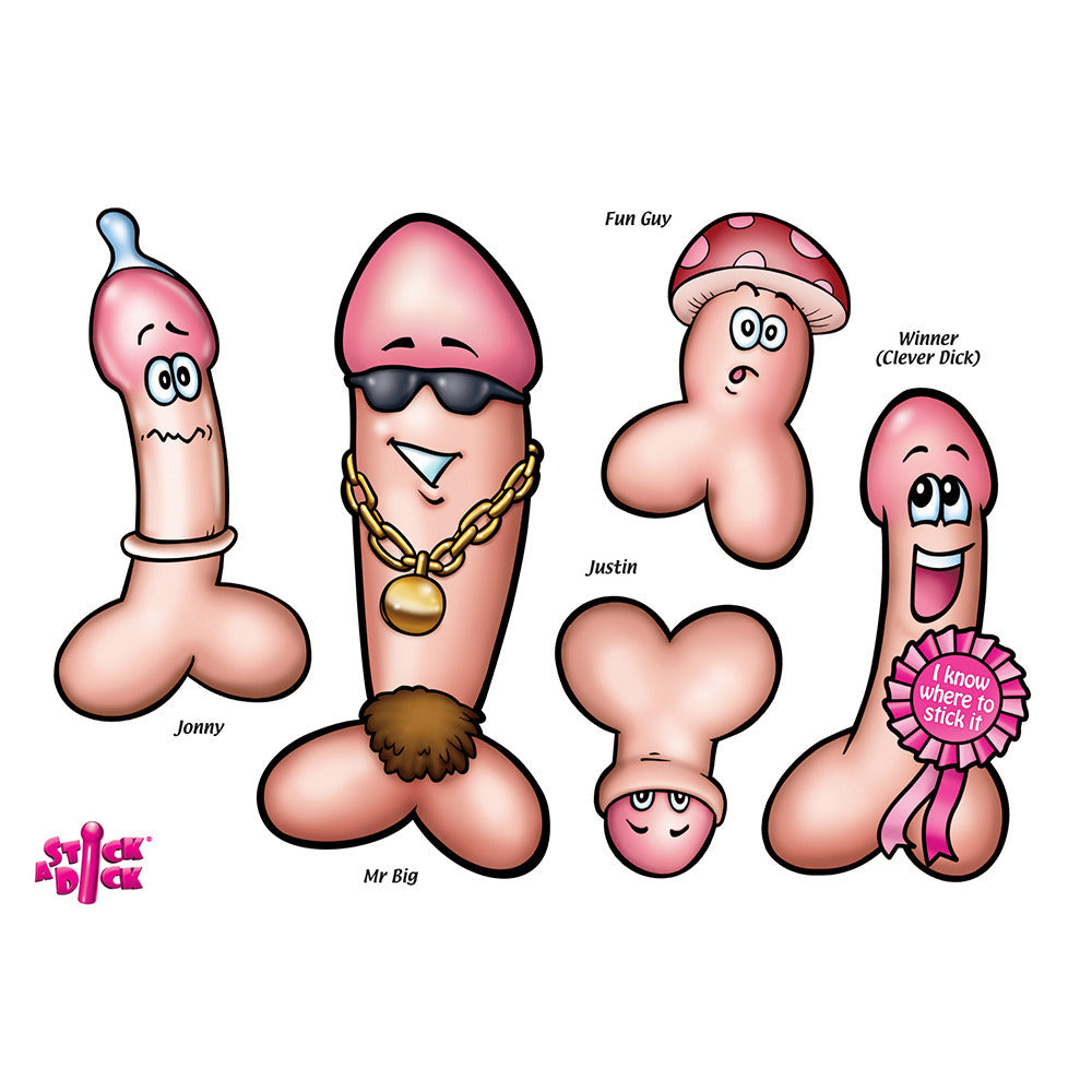 Stick A Dick Pin The Tail On The Male – Adult Party Game Board Game > Novelties > Bachelor & Bachelorette Items