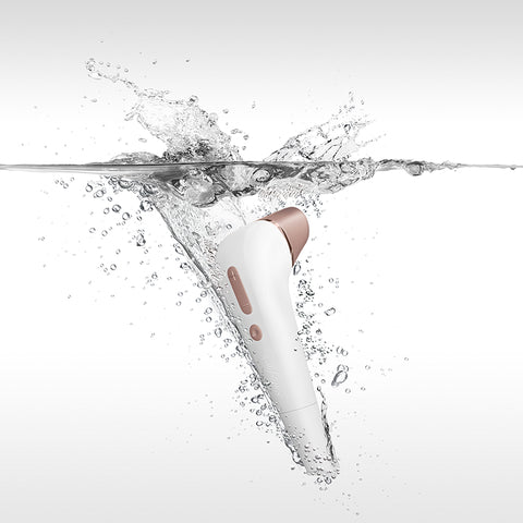 Satisfyer Number 2 – Waterproof Touch-Free Clitoral Stimulator with 11 Pressure Wave Settings AIR PULSATION-PREMIUM