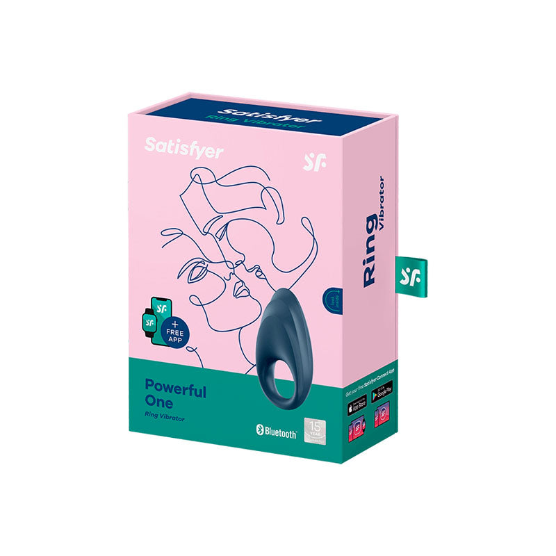 Satisfyer Strong One App Enabled Silicone Cock Ring – Rechargeable Adult Toy > Sex Toys > Remote Control Toys