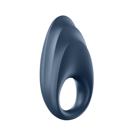 Satisfyer App Enabled Strong One Silicone Cock Ring Blue > Sex Toys > Remote Control Toys