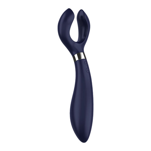 Satisfyer Endless Fun - 180° Rotating Multi-Toy Stimulator - Blue STIMULATORS