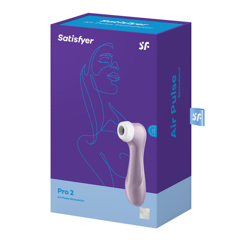 Satisfyer Pro 2 Touch-Free USB-Rechargeable Air Pulse Clitoral Stimulator > Sex Toys For Ladies > Air Pulsation
