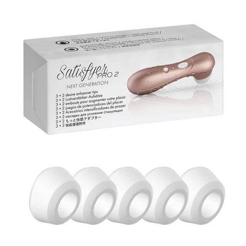 Satisfyer Pro 2 Replacement Silicone Climax Tips Set x2 VIBRATOR Parts