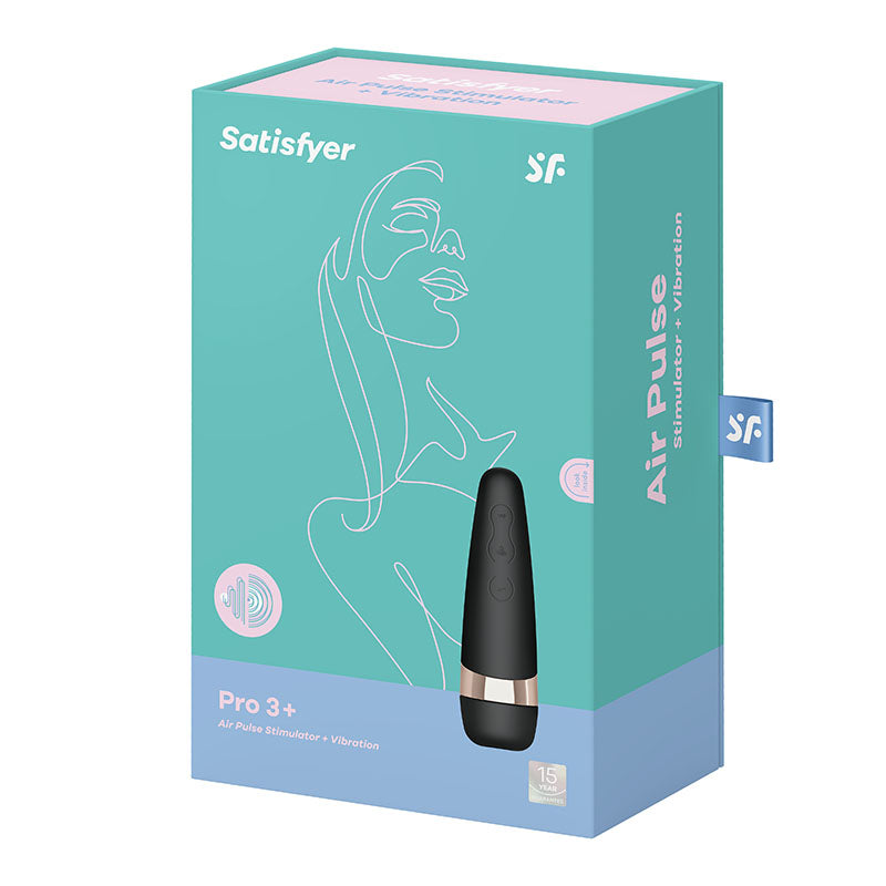 Satisfyer Pro 3 Plus – Silicone Attachment Vibration Clitoral Massager > Sex Toys For Ladies > Air Pulsation
