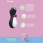 Satisfyer Penguin Touch-Free USB Rechargeable Clitoral Stimulator Default Title > Sex Toys For Ladies > Air Pulsation