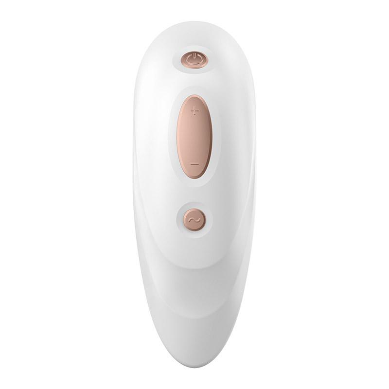 Satisfyer Pro 1+ Air Pulse Stimulator and Vibrator in White with 11 Pressure Wave Programs > Sex Toys For Ladies > Air Pulsation