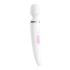 Satisfyer Wand-er Woman - Rechargeable Massage Wand - White Electric Massager