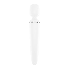 Satisfyer Wand-er Woman - Rechargeable Massage Wand - White Electric Massager