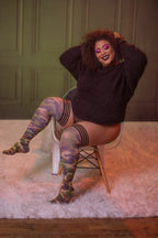 Kixies Alex Camo Thigh Highs > Clothes > Hosiery > Stockings