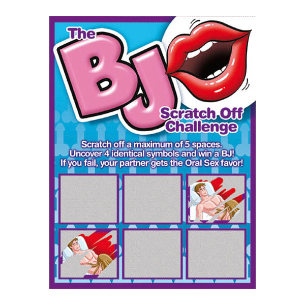 Sexy Scratcher Oral Challenge Game for Couples Adult Fun Toy Default Title Novelties