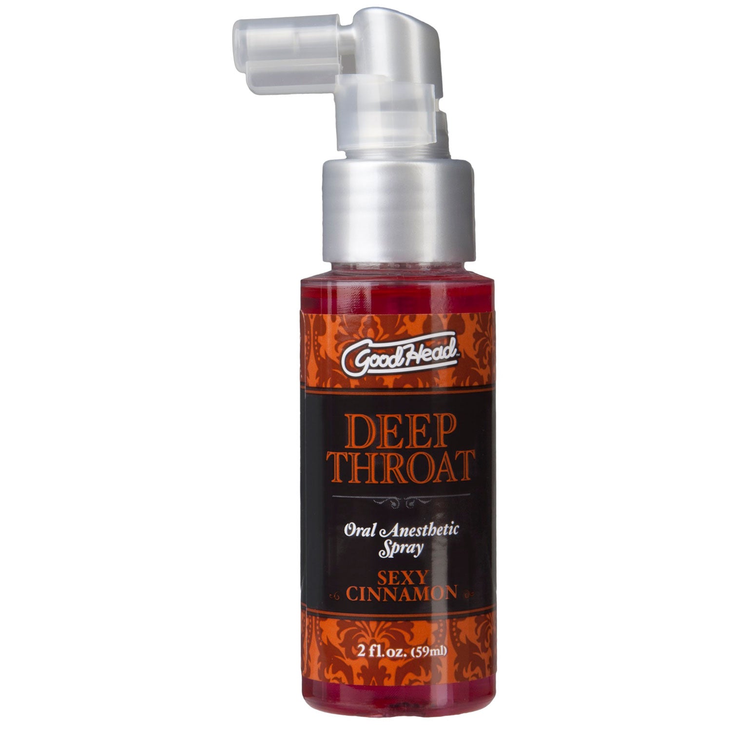 Goodhead Deep Throat Spray Cinnamon (59ml) – Throat Desensitizer Spray Default Title > Lube > Oral Gels & Sprays