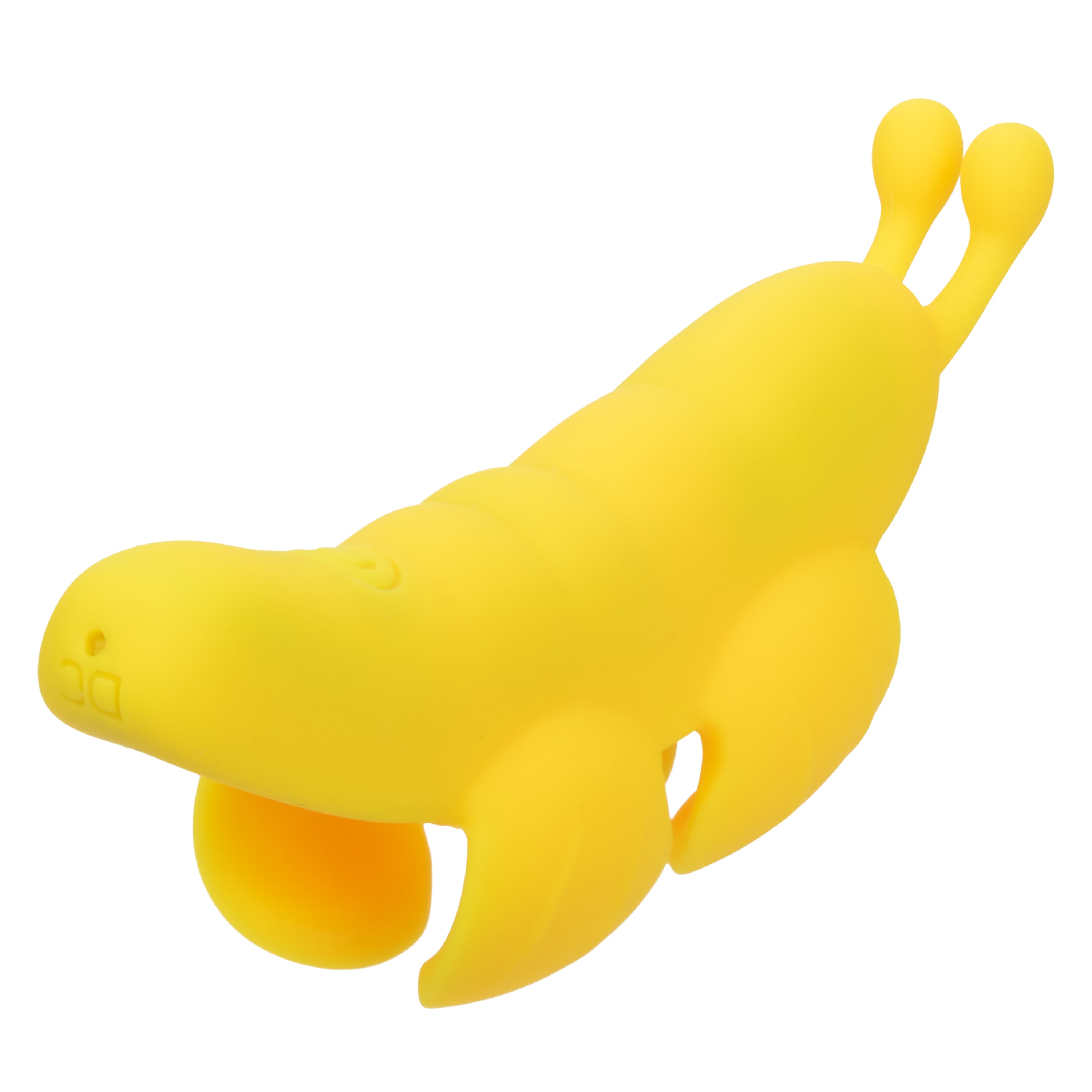 Neon Vibes The Butterfly Vibe Yellow Silicone Finger Teaser with 10 Functions and USB Rechargeable Finger Stimulator