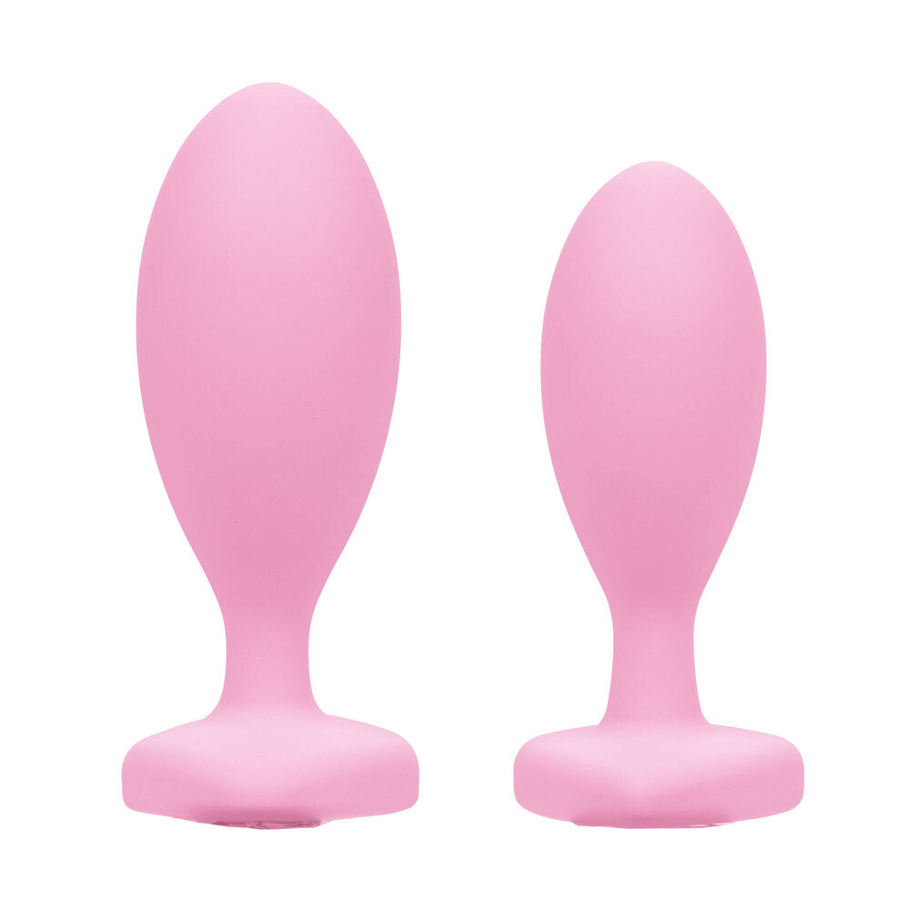 First Time Crystal Booty Duo Butt Plugs > Anal Range > Butt Plug Kits