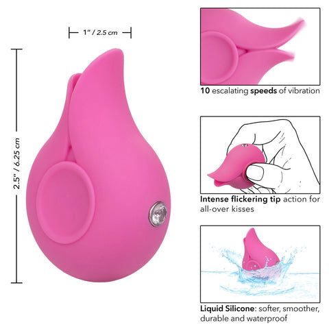 LuvMor Kisses Flickering Clitoral Stimulator STIMULATORS